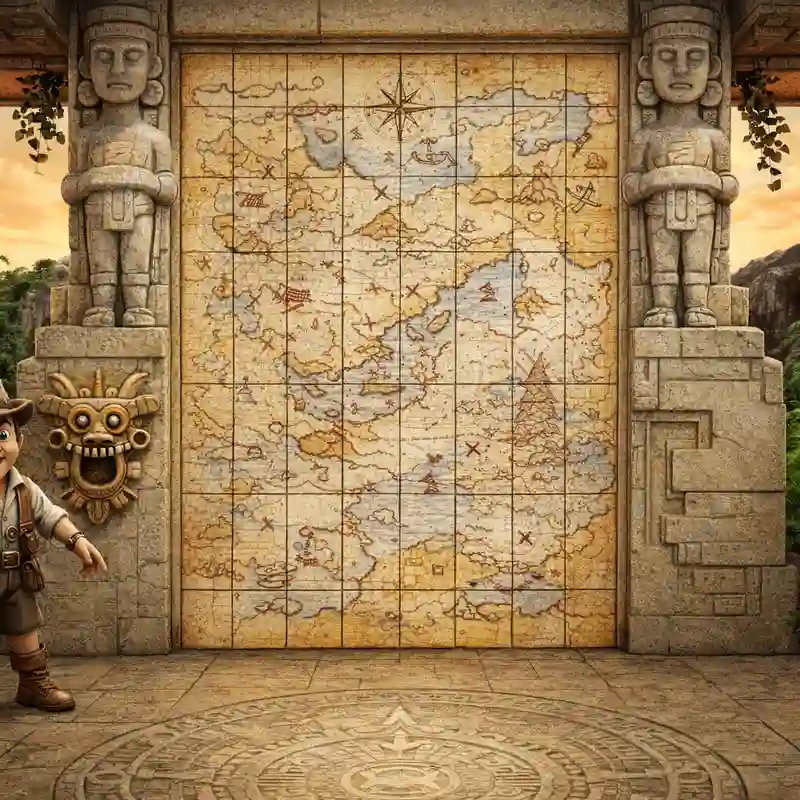 Gonzo Treasure Map Online Slot Game